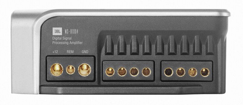 MS-A1004 | 400-watt, four-channel, Class D amplifier